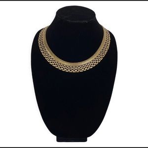 Silpada Good as Gold Brass Woven Necklace